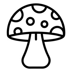 mushroom vector illustration