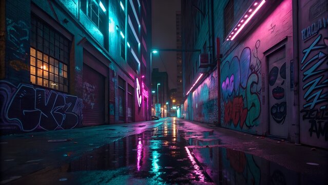 Fototapeta urban night city