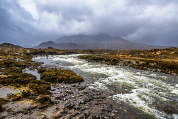 Sligachan Old Bridge, Isle of Skye, Scotland, UK