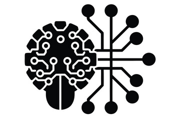 ai data science vector icon
