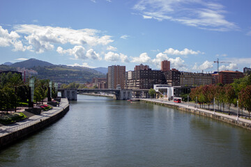Un retrato del pueblo Bilbao. 