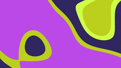 Desertcore Abstracts Liquid Abstract purple and green background with layered organic shapes creating a modern and playful design