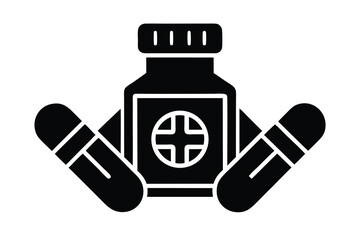 Obraz premium ai pharmacy vector icon