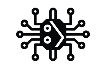 ai prediction vector icon
