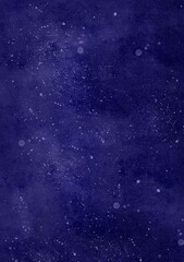 Fototapeta premium watercolor night background