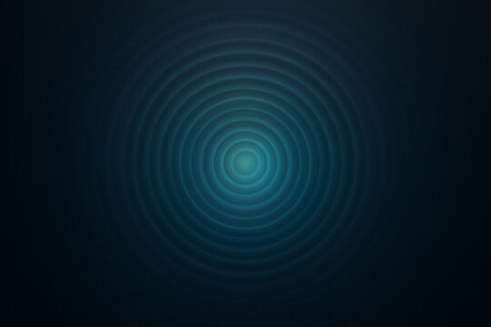 Dynamic abstract teal circles radiating energy, perfect for modern technology backgrounds