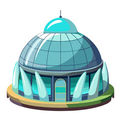 vector illustration of a globe