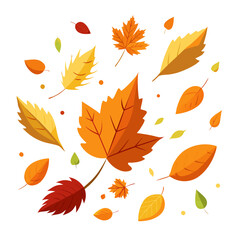 Fototapeta premium autumn leaves background