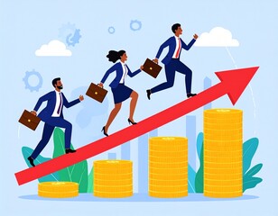 Teamwork and Financial Growth: Climbing the Ladder of Success
