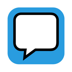 Naklejka premium speech bubble icon design.