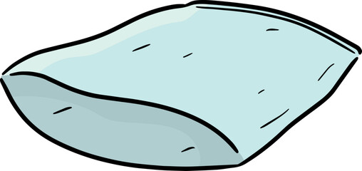 Illustration of plastic bag
