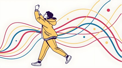 dancing girl in the night,dancing girl vector illustration,dancing girl vector illustration,Dancing girl vector illustration of a sport athlete in action