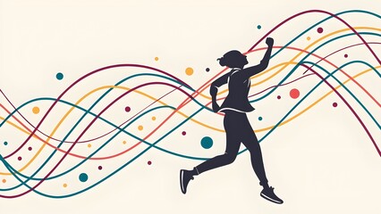 dancing girl in the night,dancing girl vector illustration,dancing girl vector illustration,Dancing girl vector illustration of a sport athlete in action