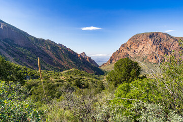 Scenic View at Big Bend Nationalpark, Texas, USA