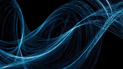 Carbon Black Circuit Pattern Background