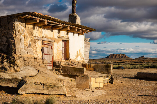 abandoned house