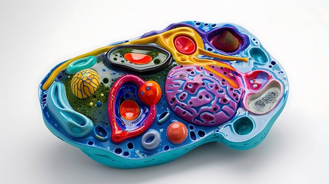 Detailed Ovary Model Illustrating Follicular Development And Hormonal Processes