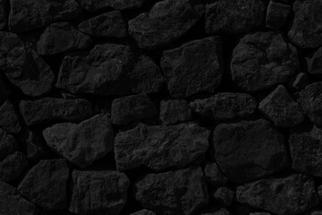 rock wall black texture background