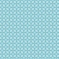 Geometric floral motif pattern design