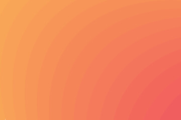 Red to orange gradient background with radial waves