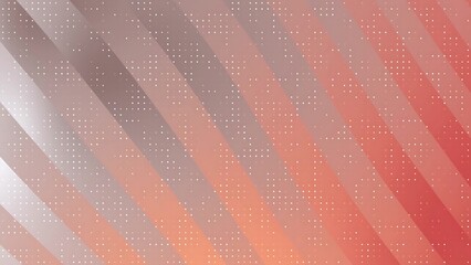Desertcore Autumn Orange Neutral Abstract diagonal striped pattern with a gradient from silver to coral and dotted texture overlaying it