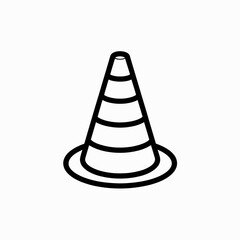 traffic cone icon