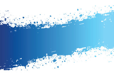 blue brush frame diagonal blue brush frame diagonal 