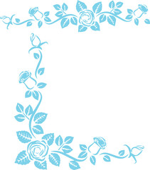 Beautiful flower art and mandala vector design