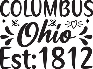 Columbus Ohio Est 1812.eps