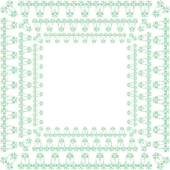 Beautiful flower art and mandala vector design