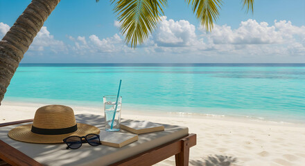 Obraz premium tropical beach resort