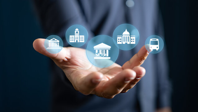 Public sector services government transport buildings image