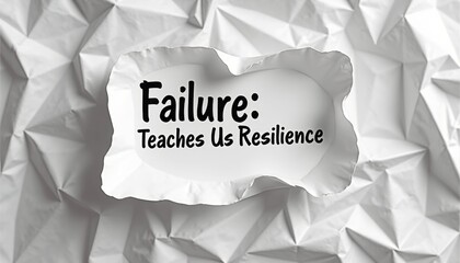 Failure Teaches Us Resilience in Times of Uncertainty and Growth