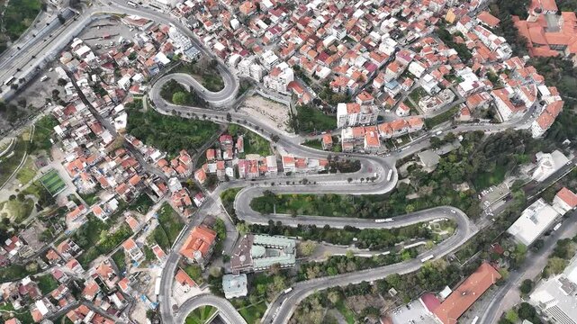 Konak Square view from Varyant. Izmir is populer tourist attraction in Turkey.