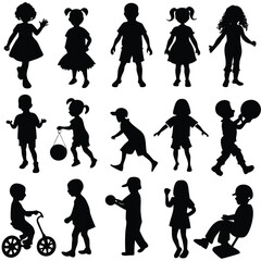 A Striking Collection of Isolated Silhouette Vectors of the Letter 'C'