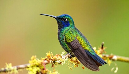 Fototapeta premium hummingbird on a flower