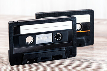 Pair of Old Audio Cassettes