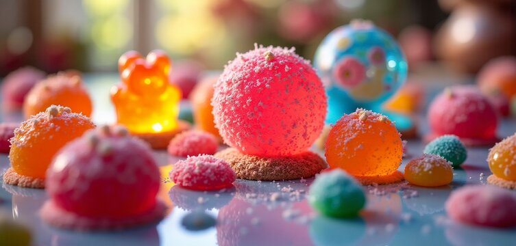 Detalles gominilas de colores