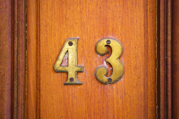 house number 43