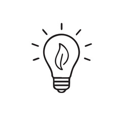 Energy Efficiency Line Editable Icons set. icon and design vector illustration