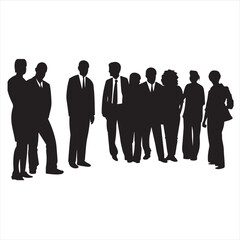 Vector image of people group
