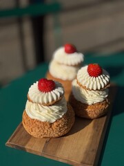 cupcake with cherry