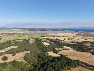 Aerial view of beautiful landscape
