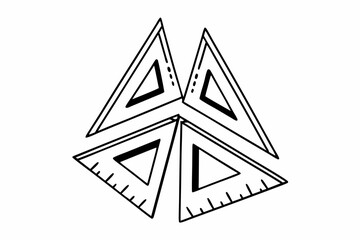 vector illustration of a celtic cross