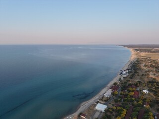Aerial view of beautiful landscape