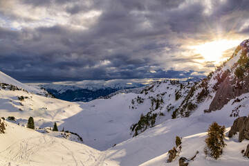 Rofan Mountain Range