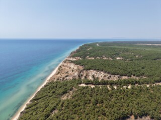 Aerial view of beautiful landscape
