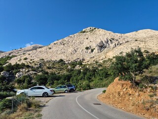 Baśka - wyspa Krk - Chorwacja - wakacje, lato, plaża, morze, góry © Konrad