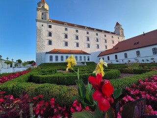 Bratysława - Słowacja - stolica kraju, stare miasto i centrum i zamek