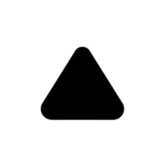 Minimalist Triangle Icon Geometric Shape for Design and Concepts